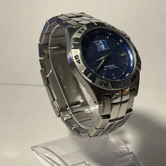 Duke Blue Devils NCAA Stainless-Steel Watch by Fossil NEW (RARE)